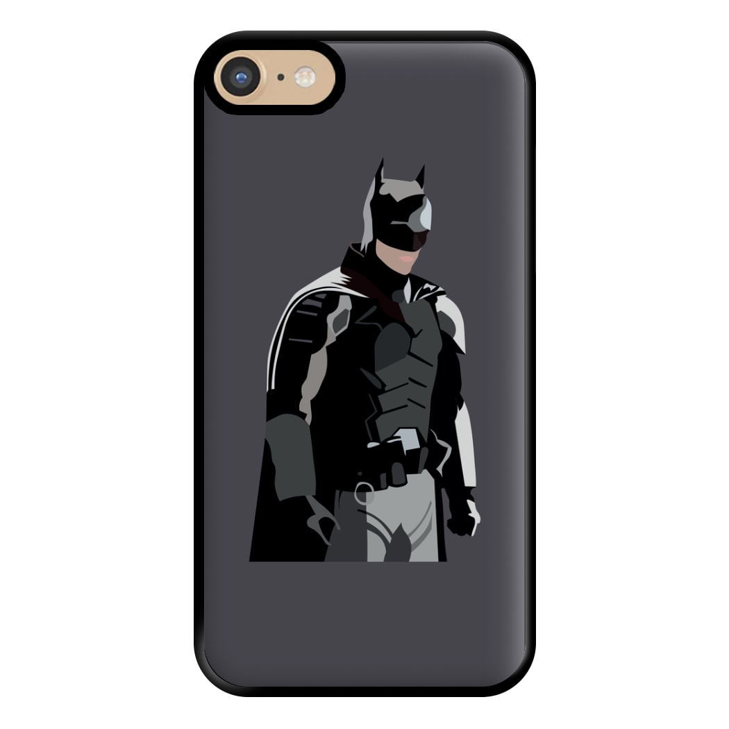 Black Bat Superhero Phone Case for iPhone 6 / 7 / 8 / SE