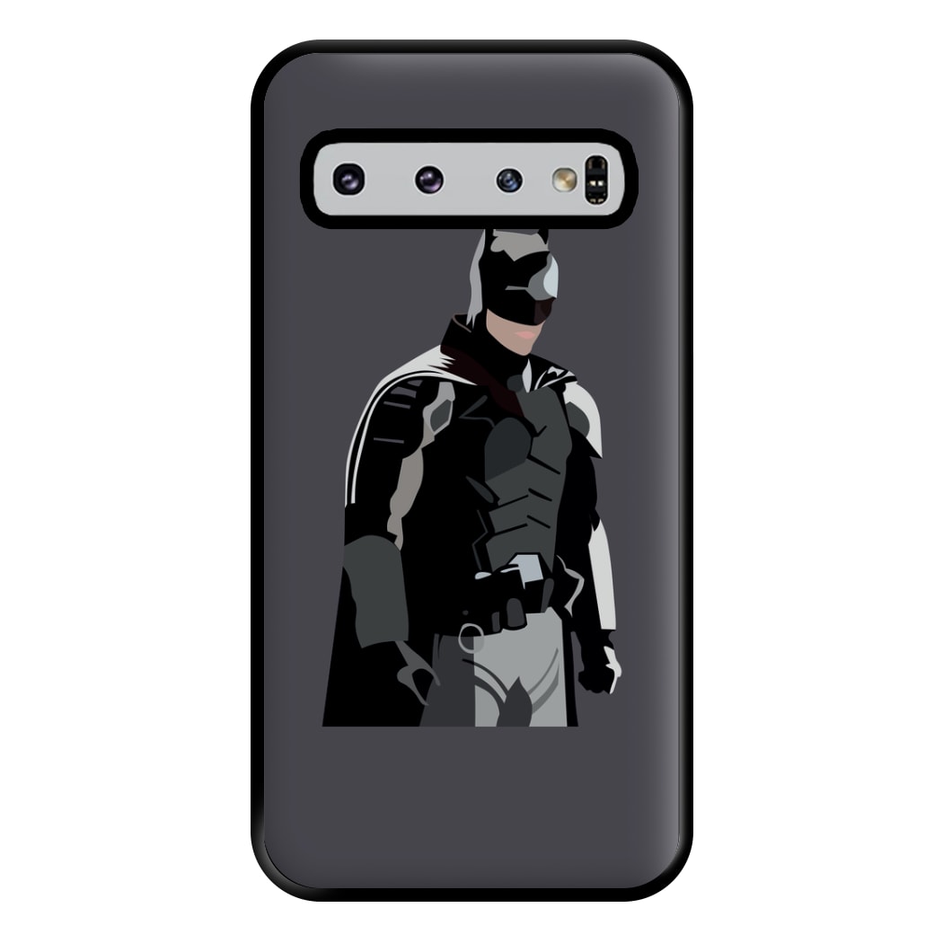 Black Bat Superhero Phone Case for Galaxy S10 Plus