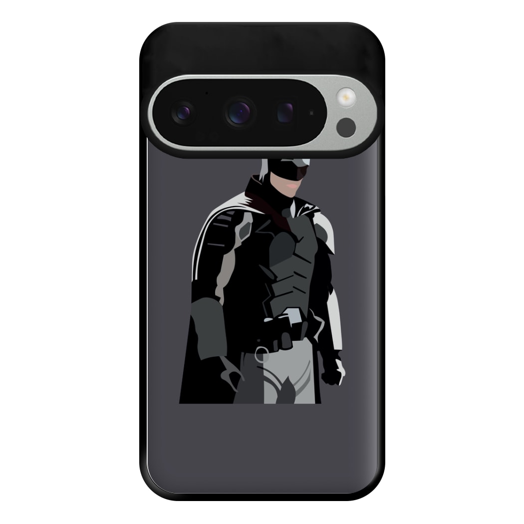 Black Bat Superhero Phone Case for Google Pixel 9 Pro XL