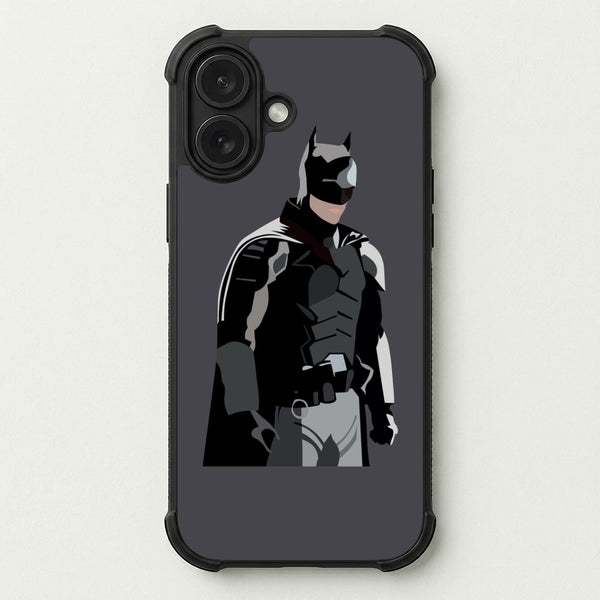 Black Bat Superhero Phone Case — Bumper case