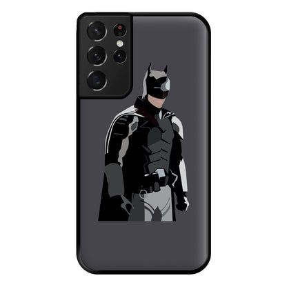 Black Bat Superhero Phone Case for Galaxy S21 Ultra