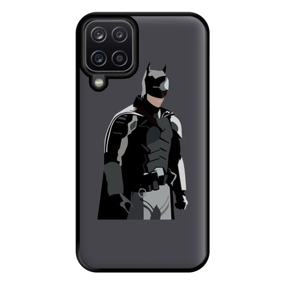 Black Bat Superhero Phone Case for Galaxy A12