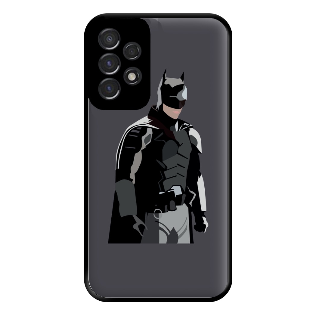 Black Bat Superhero Phone Case for Galaxy A53