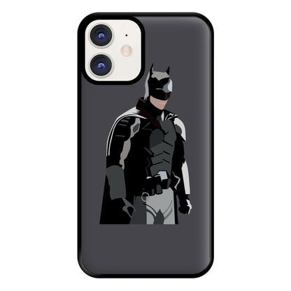 Black Bat Superhero Phone Case for iPhone 12 / 12 Pro