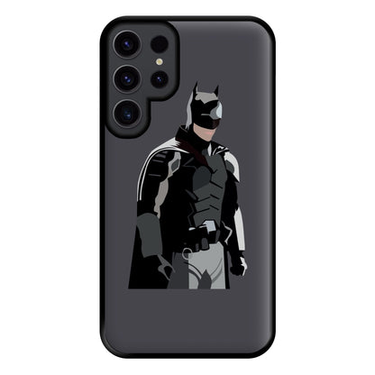 Black Bat Superhero Phone Case for Galaxy S23 Ultra