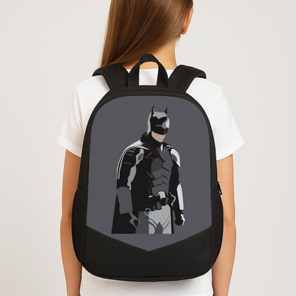 Black Bat Superhero School Bag