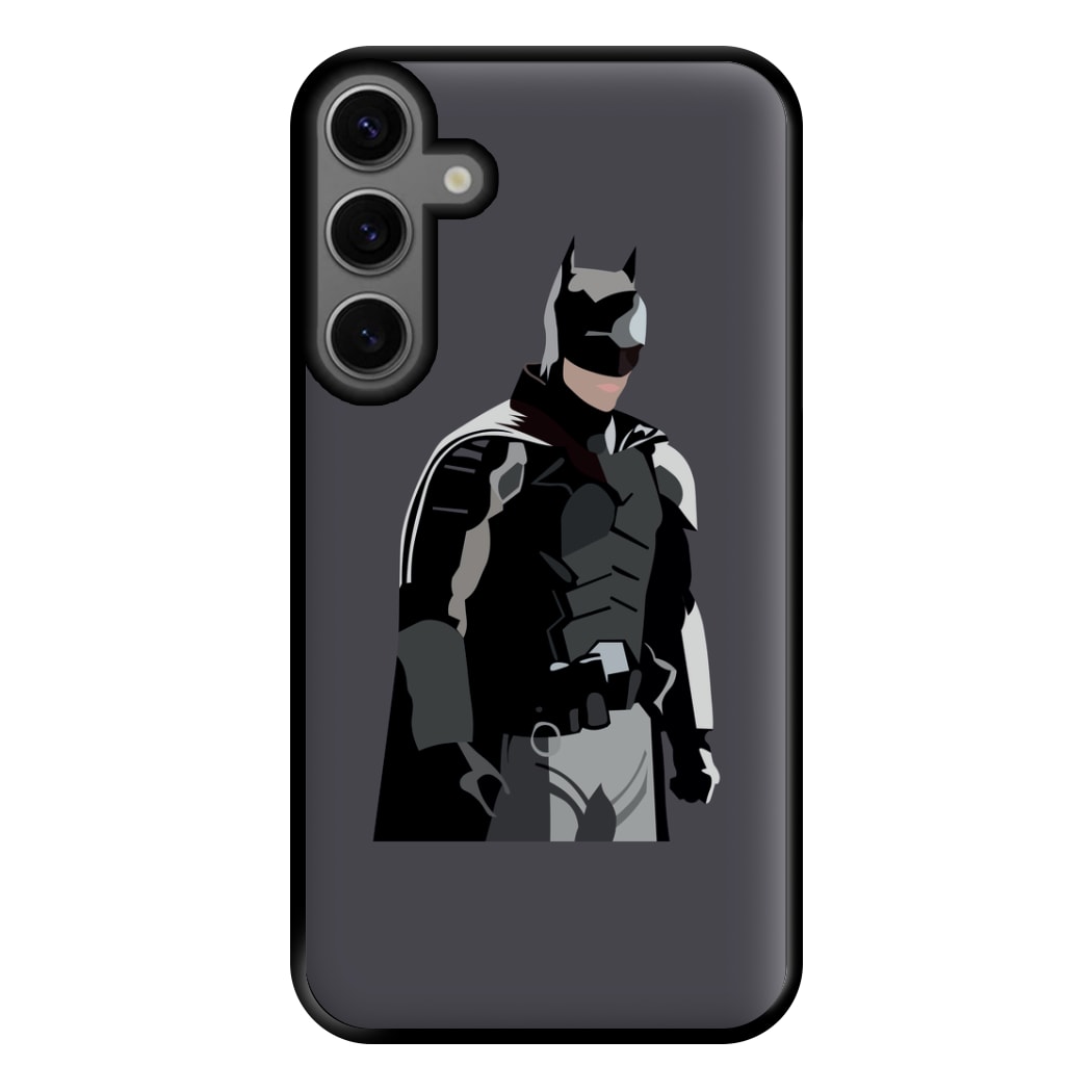 Black Bat Superhero Phone Case for Galaxy S23FE