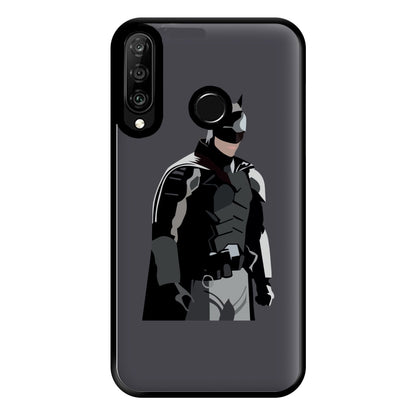 Black Bat Superhero Phone Case for Huawei P30 Lite