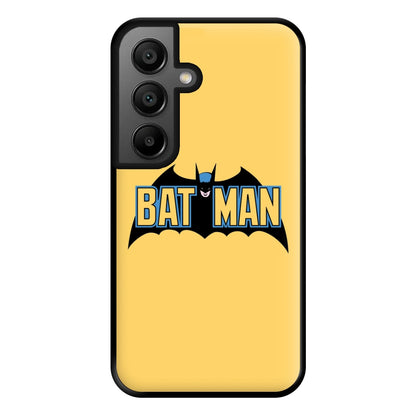 Yellow Bat Superhero Logo Phone Case for Google Pixel 8