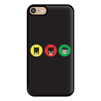 Bat Superhero, Cat Superhero & Superhero Sidekick Phone Case for iPhone 6 / 7 / 8 / SE