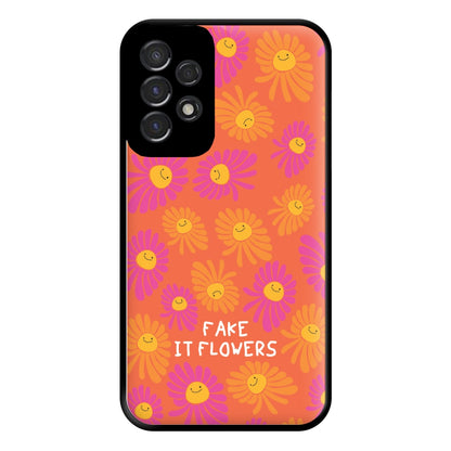 Fake It Flowers Phone Case for Galaxy A53