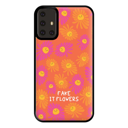 Fake It Flowers Phone Case for Galaxy A71