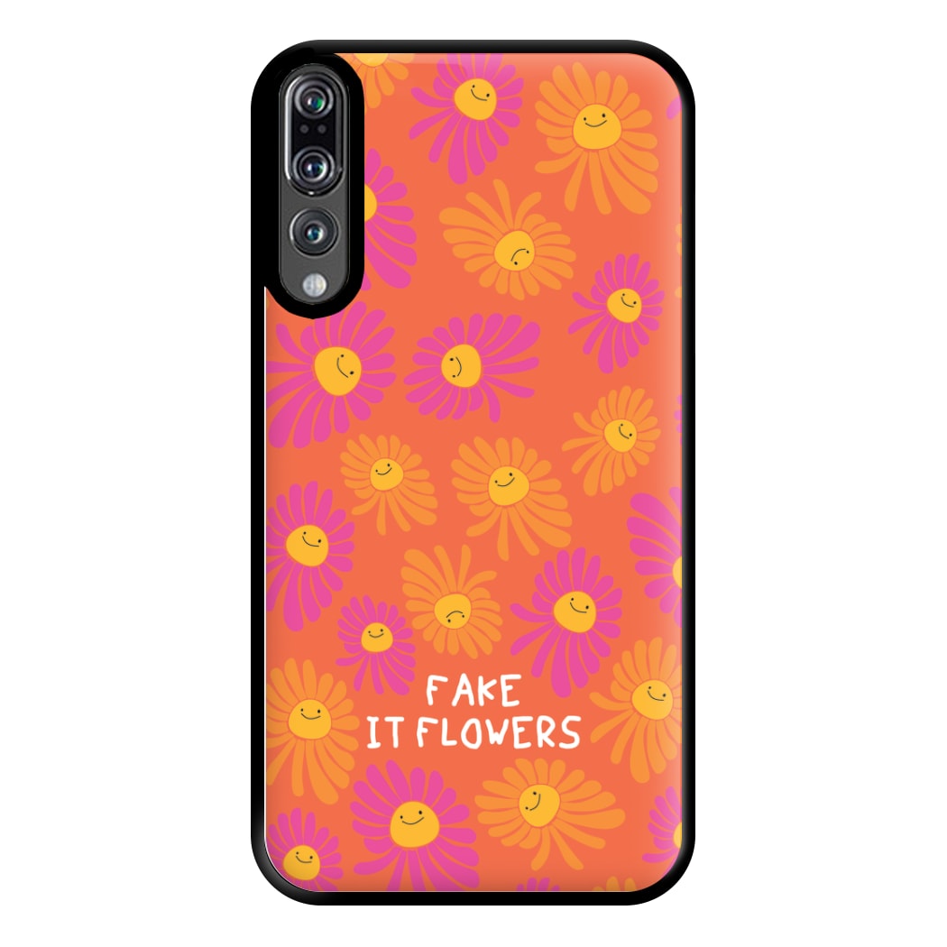 Fake It Flowers Phone Case for Huawei P20 Pro