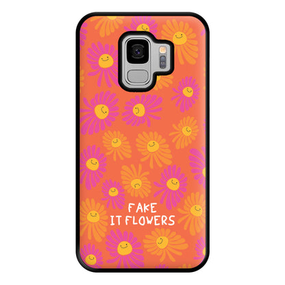 Fake It Flowers Phone Case for Galaxy S9 Plus