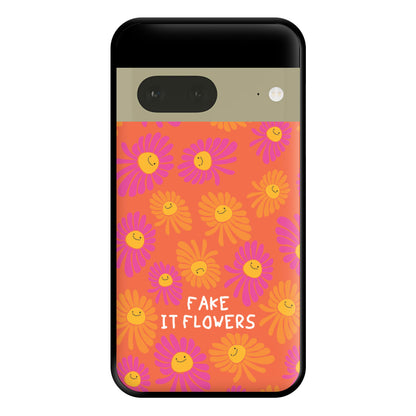 Fake It Flowers Phone Case for Google Pixel 7a