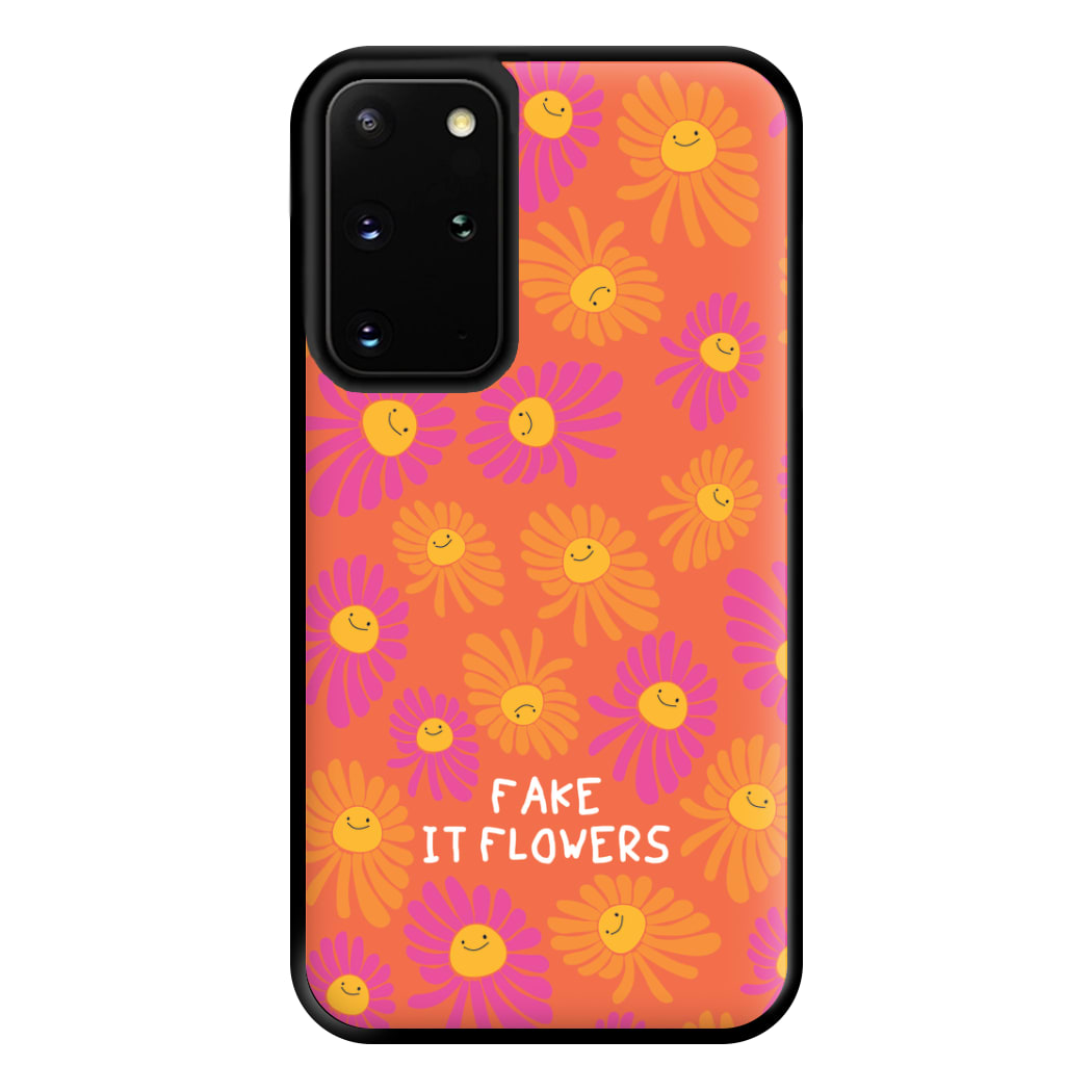 Fake It Flowers Phone Case for Galaxy S20 Plus