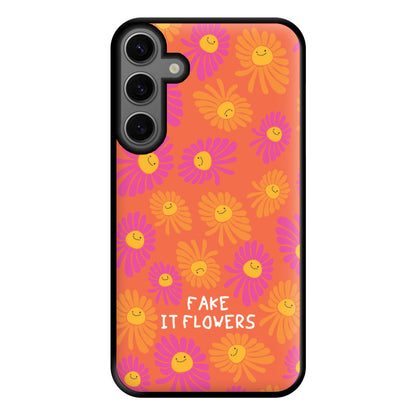 Fake It Flowers Phone Case for Galaxy S23FE