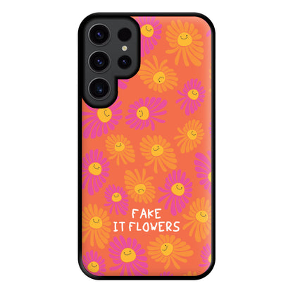 Fake It Flowers Phone Case for Galaxy S23 Ultra