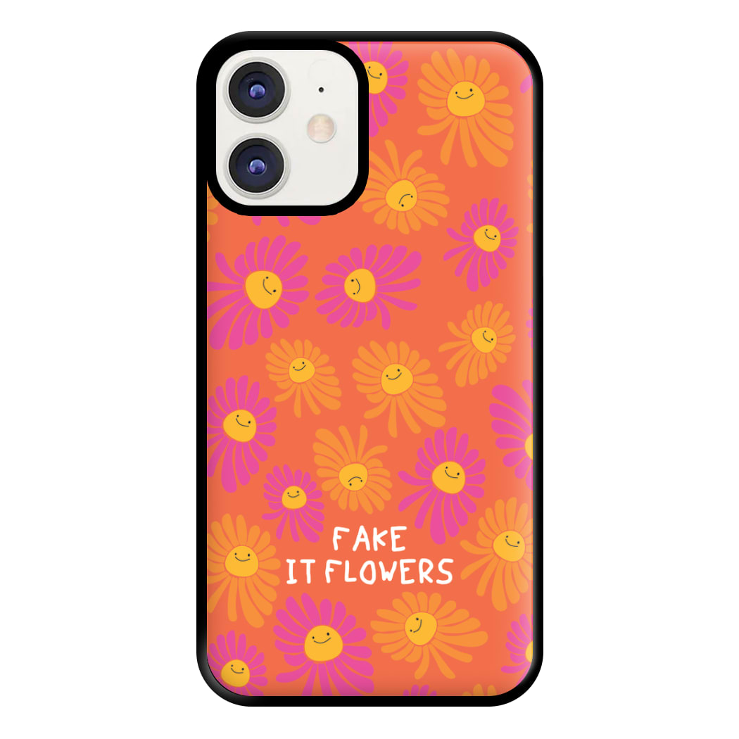 Fake It Flowers Phone Case for iPhone 11