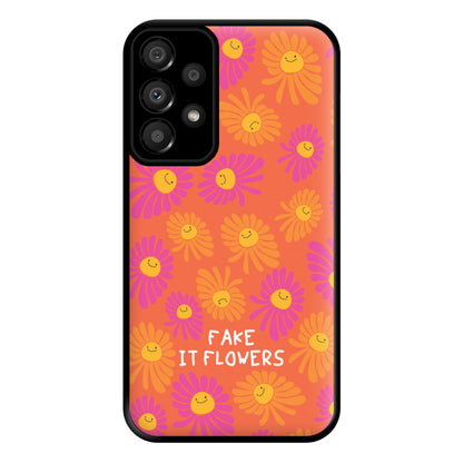 Fake It Flowers Phone Case for Galaxy A33