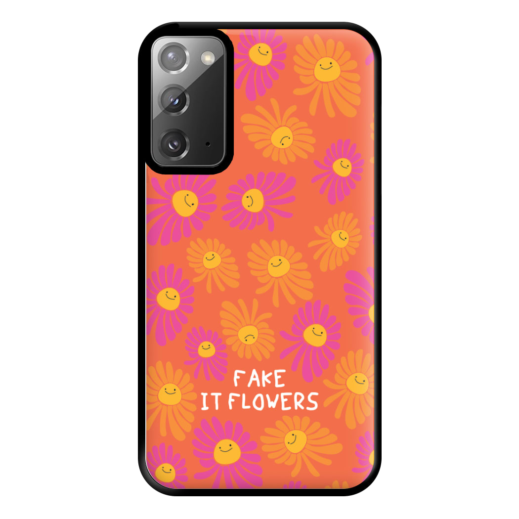 Fake It Flowers Phone Case for Galaxy Note 20 Ultra