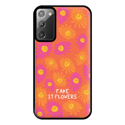 Fake It Flowers Phone Case for Galaxy Note 20 Ultra