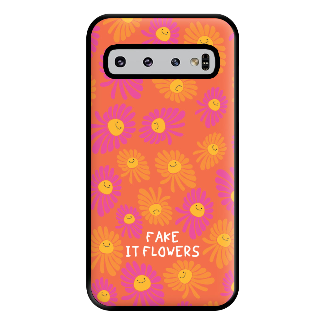 Fake It Flowers Phone Case for Galaxy S10 Plus