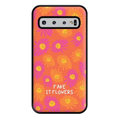 Fake It Flowers Phone Case for Galaxy S10 Plus