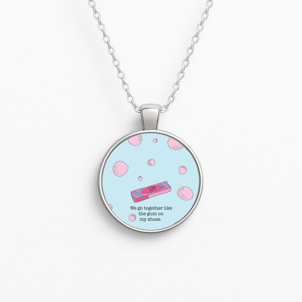 The Gum On My Shoes Necklace