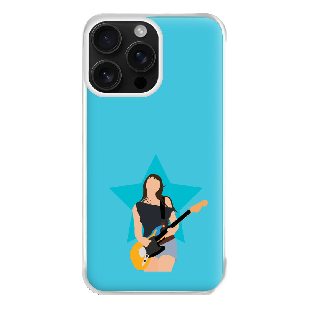 Orange Guitar Phone Case