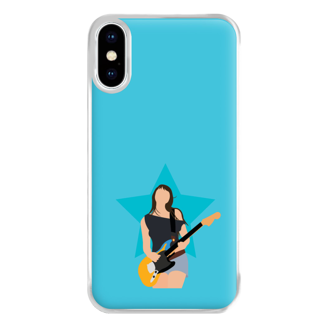 Orange Guitar Phone Case for iPhone XS Max