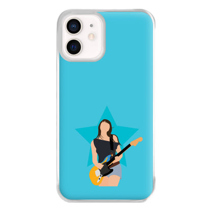 Orange Guitar Phone Case for iPhone 12 Mini