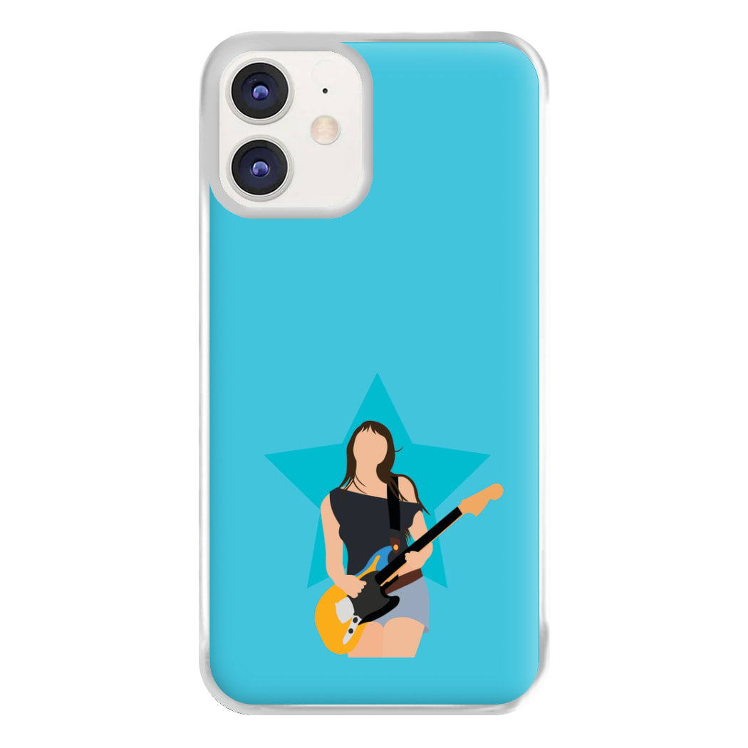 Orange Guitar Phone Case for iPhone 12 / 12 Pro