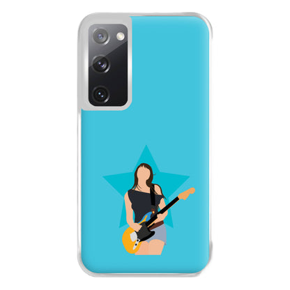 Orange Guitar Phone Case for Galaxy S20FE