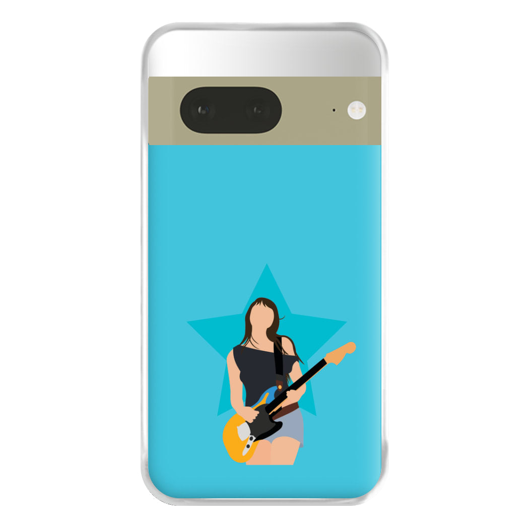 Orange Guitar Phone Case for Google Pixel 7a