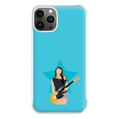 Orange Guitar Phone Case for iPhone 13