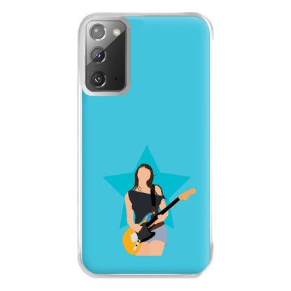 Orange Guitar Phone Case for Galaxy Note 20 Ultra