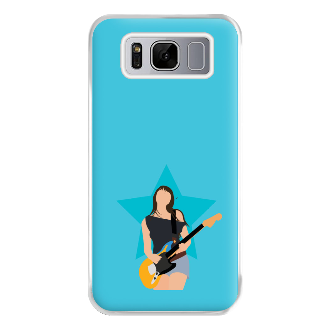 Orange Guitar Phone Case for Galaxy S8 Plus