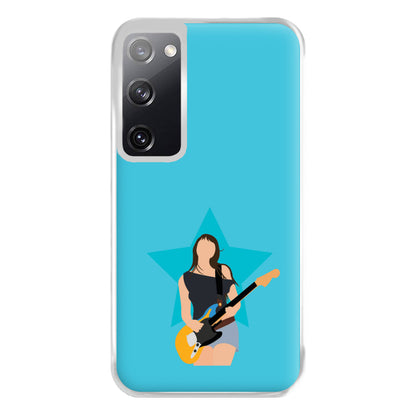 Orange Guitar Phone Case for Galaxy S20