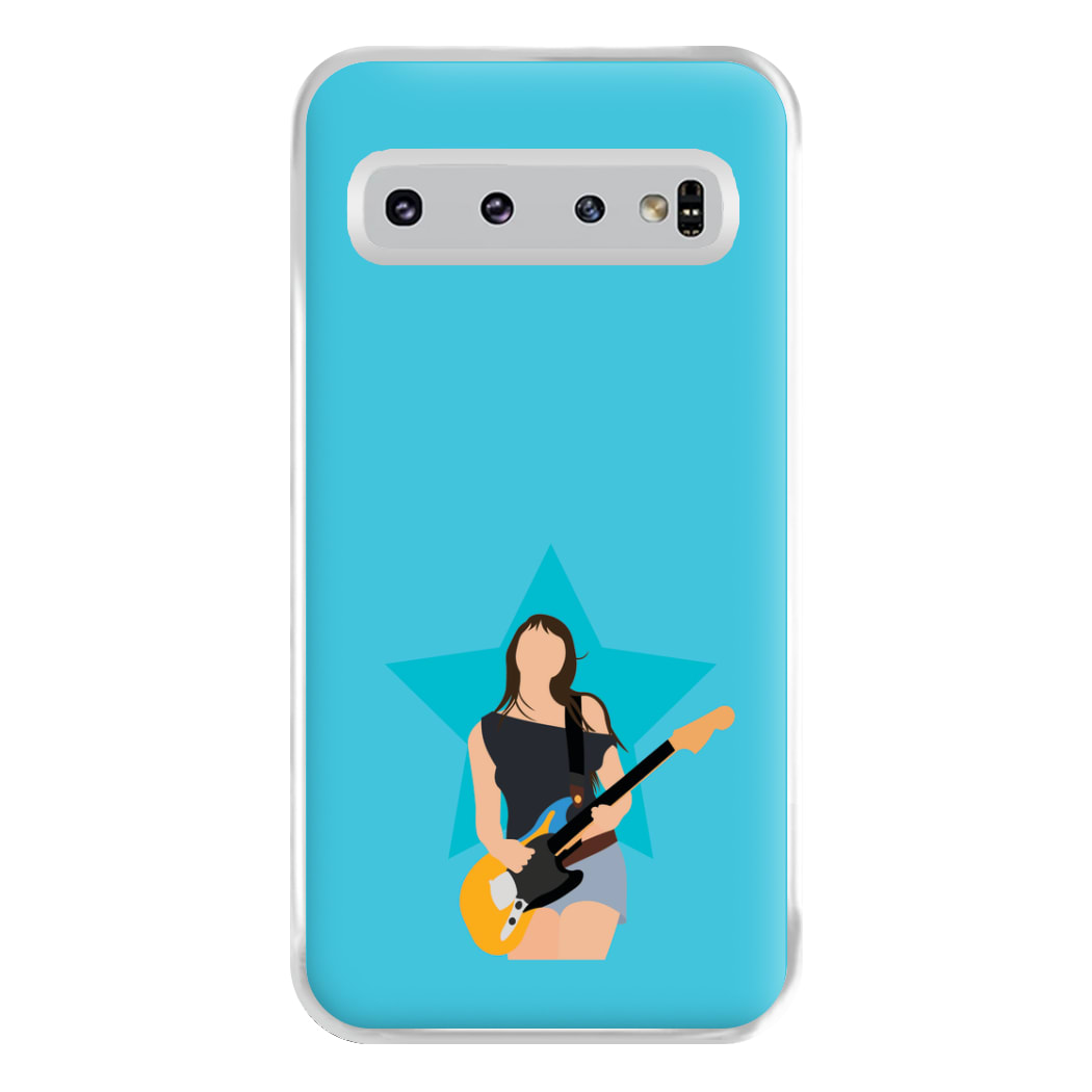 Orange Guitar Phone Case for Galaxy S10 Plus