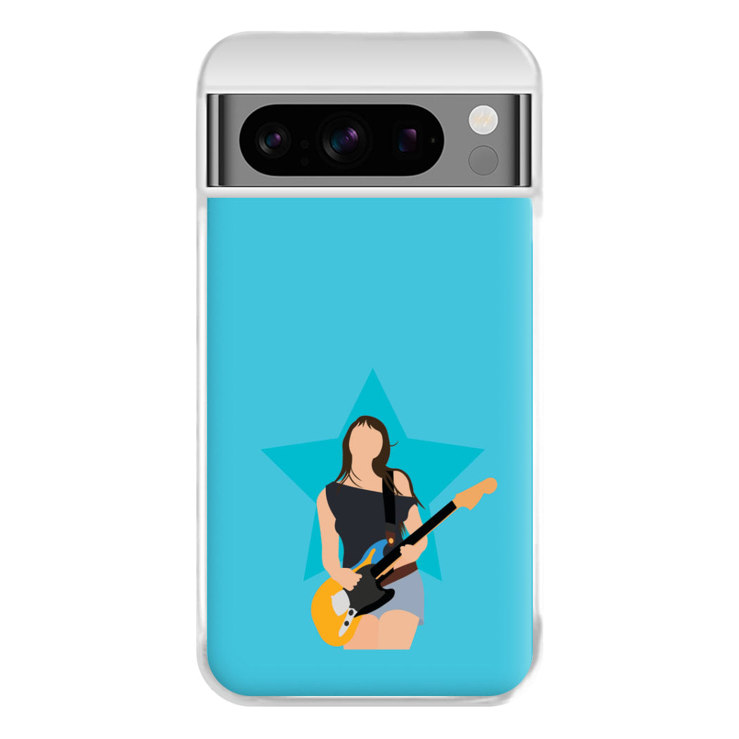 Orange Guitar Phone Case for Google Pixel 8 Pro