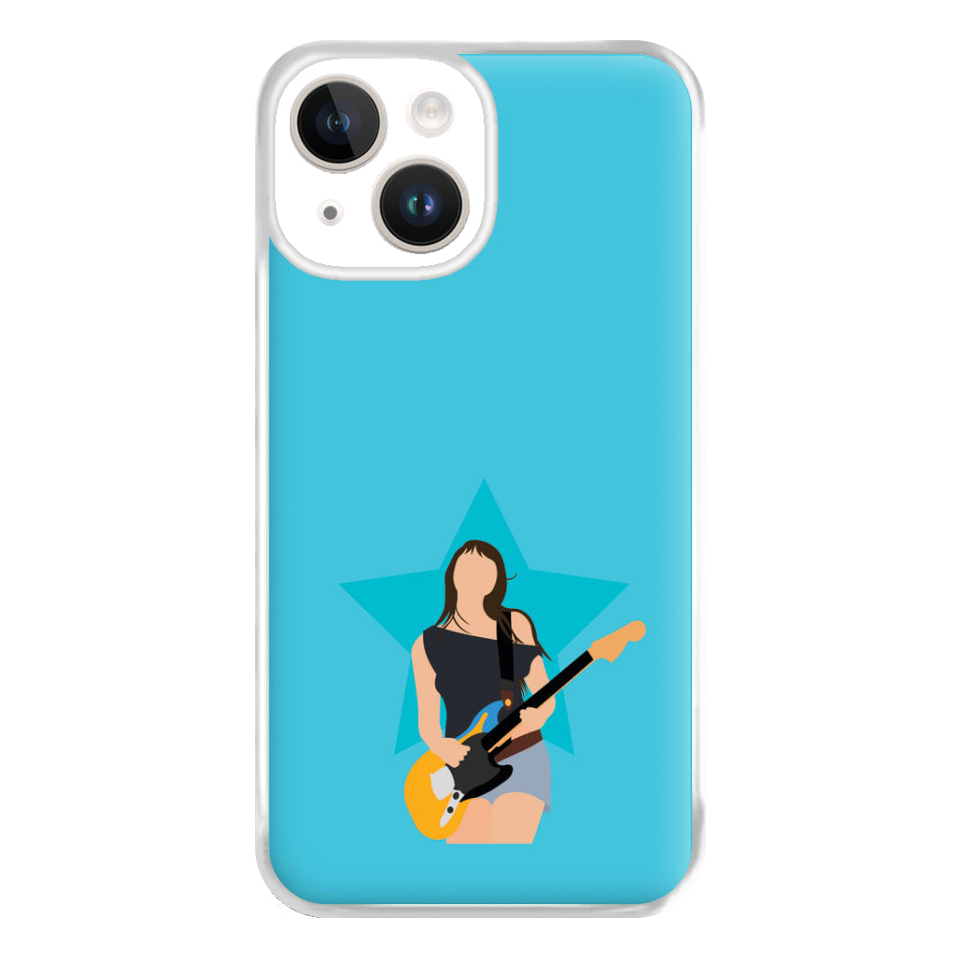 Orange Guitar Phone Case for iPhone 14