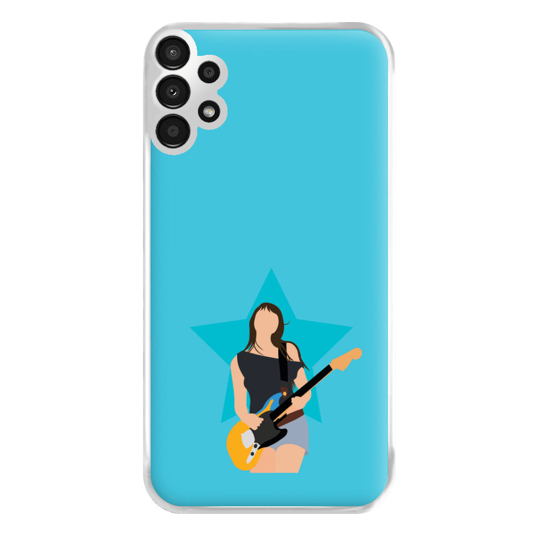 Orange Guitar Phone Case for Galaxy A13