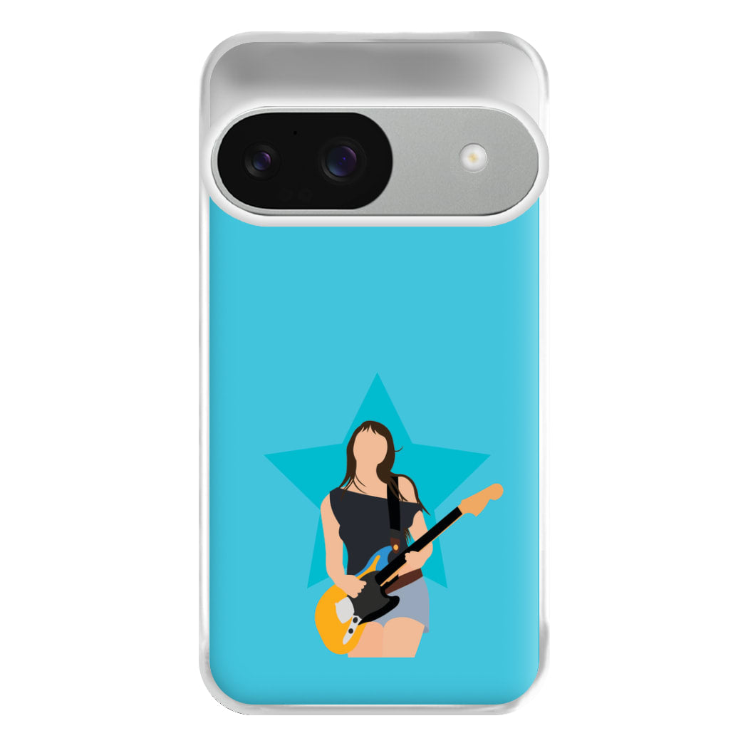 Orange Guitar Phone Case for Google Pixel 9 / 9 Pro