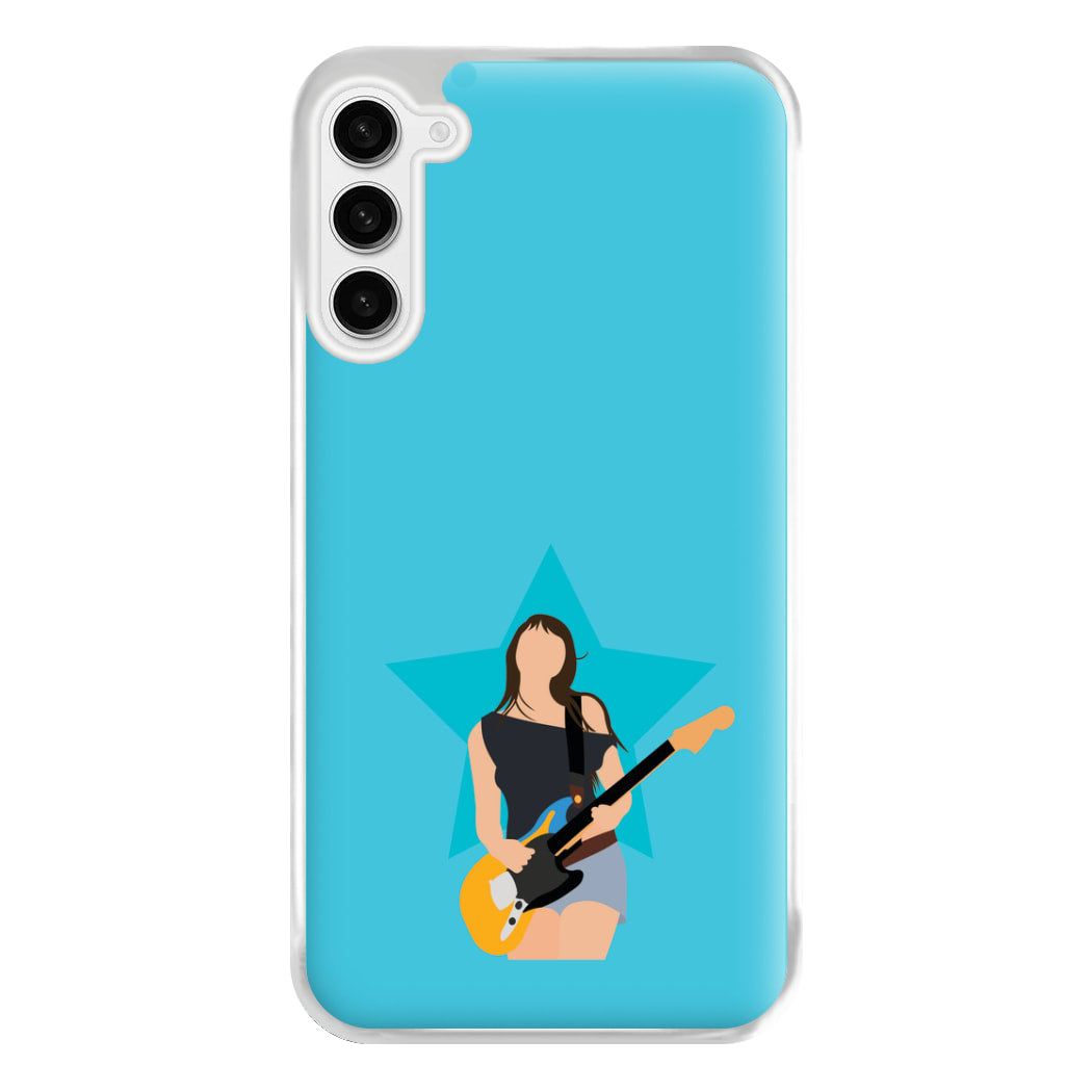 Orange Guitar Phone Case for Galaxy S23FE