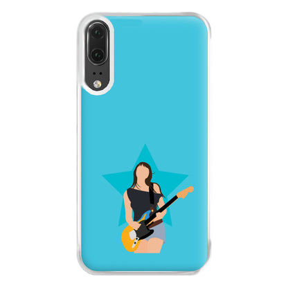 Orange Guitar Phone Case for Huawei P20