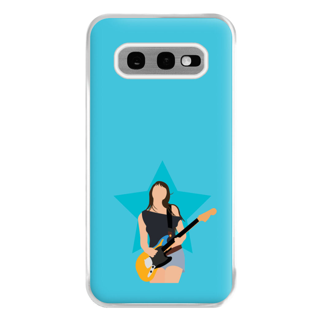 Orange Guitar Phone Case for Galaxy S10e