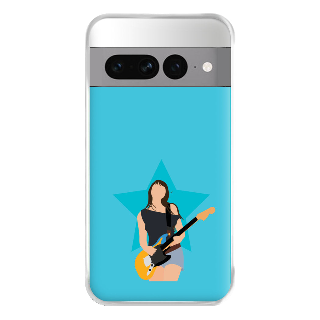 Orange Guitar Phone Case for Google Pixel 7 Pro