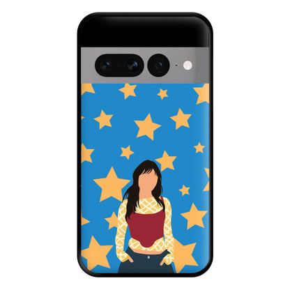 Gold Stars Phone Case for Google Pixel 7 Pro