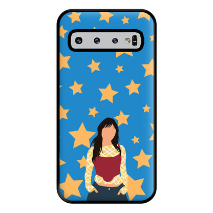 Gold Stars Phone Case for Galaxy S10 Plus